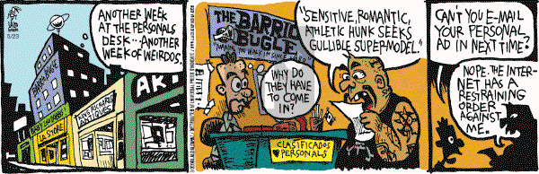 La Cucaracha on Tuesday May 23, 2006 Comic Strip