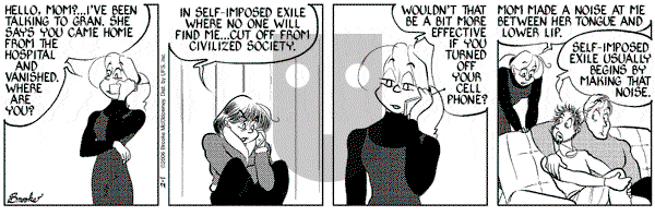 9 Chickweed Lane - Wednesday February 1, 2006 Comic Strip