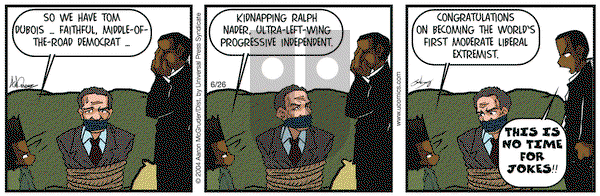 The Boondocks on Saturday June 26, 2004 Comic Strip