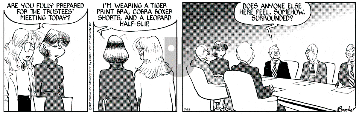 9 Chickweed Lane - Thursday July 26, 2001 Comic Strip