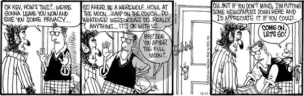Monty on Sunday December 11, 2005 Comic Strip