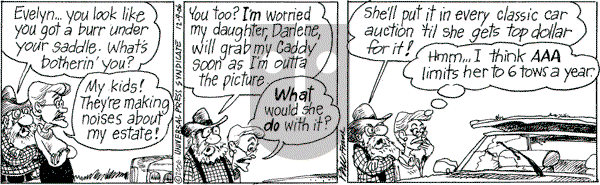 The Elderberries on Saturday December 9, 2006 Comic Strip