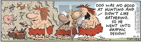 Frank and Ernest on Tuesday October 3, 2006 Comic Strip