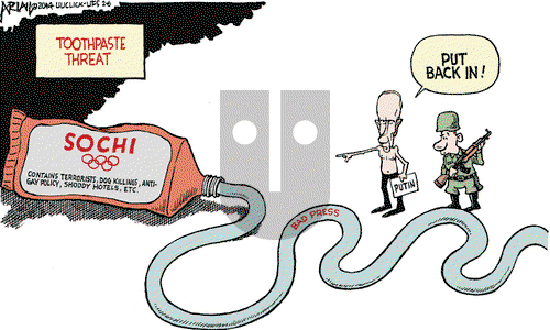 Robert Ariail on Thursday February 6, 2014 Comic Strip