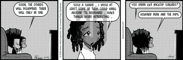 The Boondocks on Thursday August 18, 2011 Comic Strip