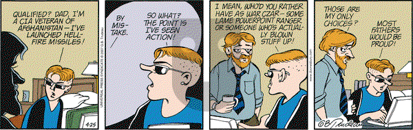 Doonesbury on Wednesday April 25, 2007 Comic Strip