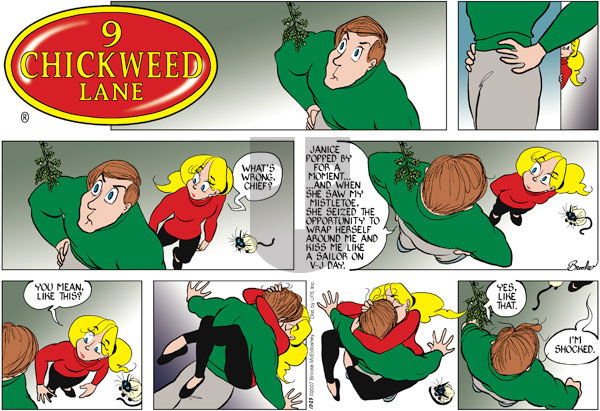 9 Chickweed Lane on Sunday December 23, 2007 Comic Strip