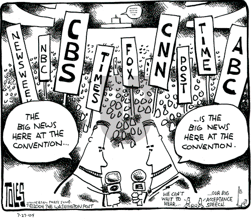 Tom Toles on Tuesday July 27, 2004 Comic Strip