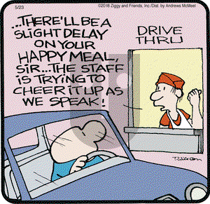 Ziggy on Wednesday May 23, 2018 Comic Strip
