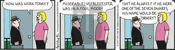 The Born Loser on Friday August 11, 2017 Comic Strip