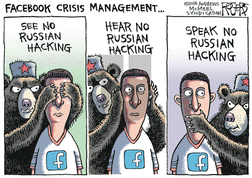 Rob Rogers on Friday November 16, 2018 Comic Strip