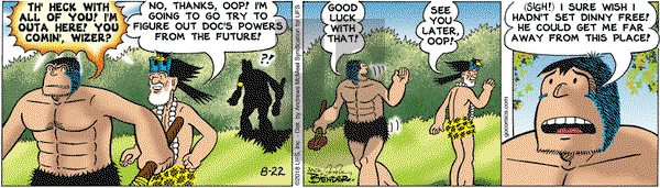 Alley Oop on Wednesday August 22, 2018 Comic Strip