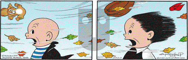 Nancy on Saturday October 7, 2017 Comic Strip