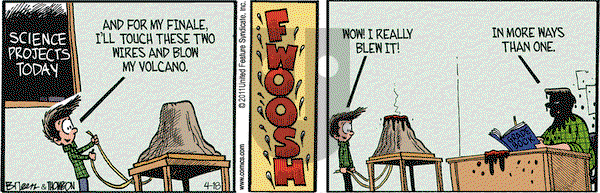 Grand Avenue on Monday April 18, 2011 Comic Strip