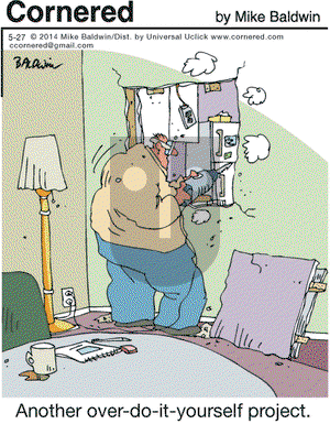 Cornered on Tuesday May 27, 2014 Comic Strip