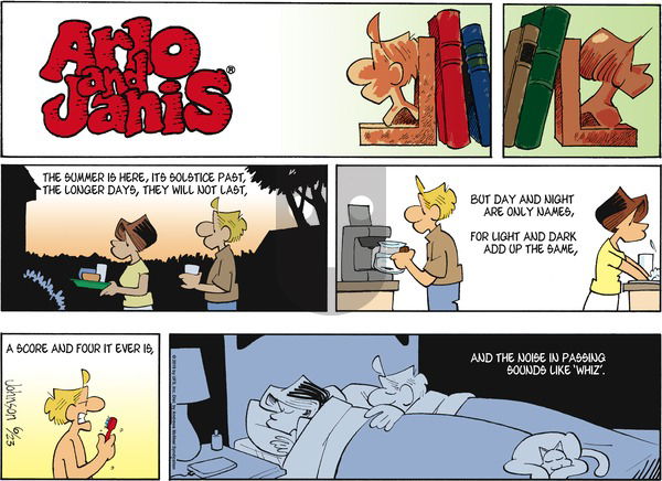 Arlo and Janis on Sunday June 23, 2019 Comic Strip