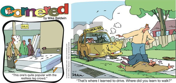 Cornered on Sunday May 17, 2015 Comic Strip