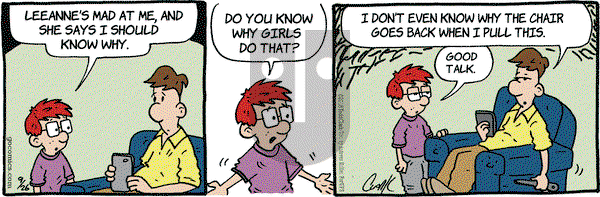 Lola on Wednesday September 26, 2018 Comic Strip