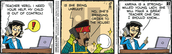 La Cucaracha on Wednesday April 15, 2020 Comic Strip