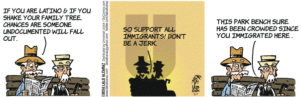 La Cucaracha on Friday March 7, 2014 Comic Strip