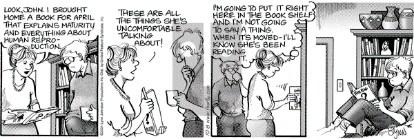 For Better or For Worse on Monday October 8, 2001 Comic Strip