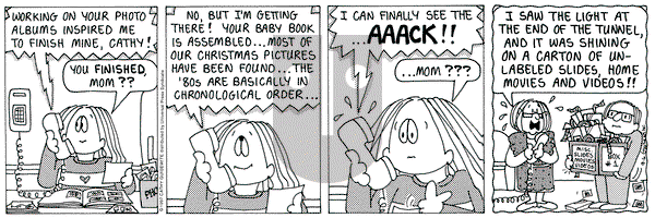 Cathy Classics on Saturday September 6, 1997 Comic Strip