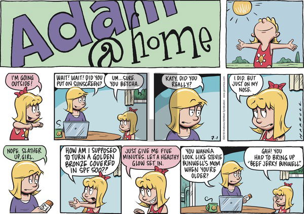 Adam@Home on Sunday July 1, 2018 Comic Strip