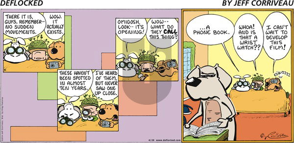 DeFlocked on Sunday April 20, 2014 Comic Strip