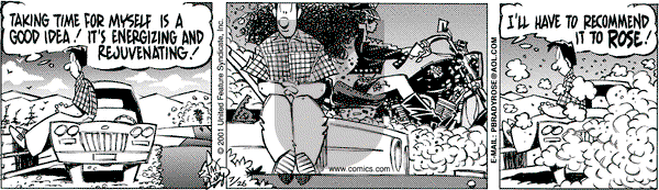 Rose is Rose on Thursday July 26, 2001 Comic Strip