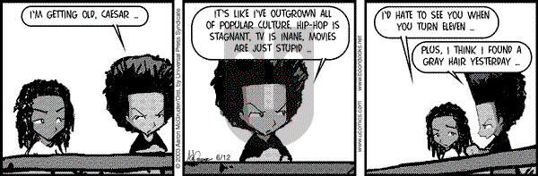 The Boondocks on Thursday January 13, 2011 Comic Strip