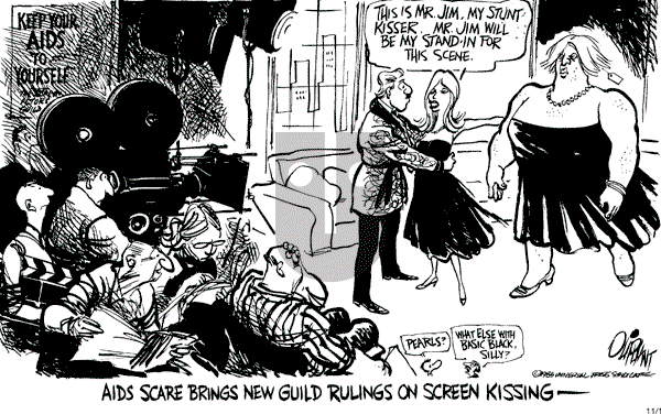 Pat Oliphant - Friday November 1, 1985 Comic Strip