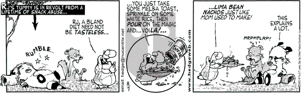 Over the Hedge on Thursday August 7, 2003 Comic Strip