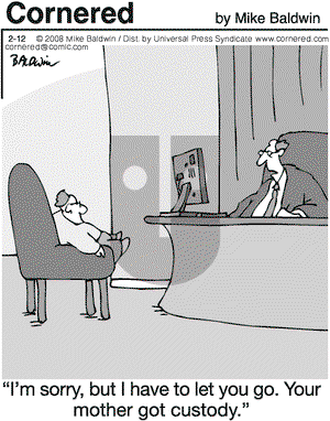 Cornered on Tuesday February 12, 2008 Comic Strip