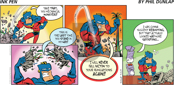 Ink Pen - Sunday March 8, 2009 Comic Strip