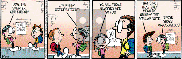 Grand Avenue on Friday October 31, 2008 Comic Strip