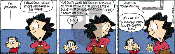 Baby Blues on Saturday January 27, 2007 Comic Strip