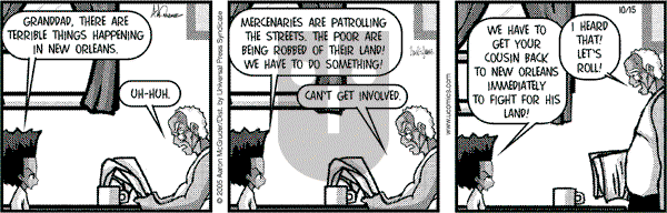 The Boondocks on Saturday May 18, 2013 Comic Strip