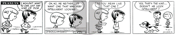 Peanuts on Saturday March 24, 1951 Comic Strip