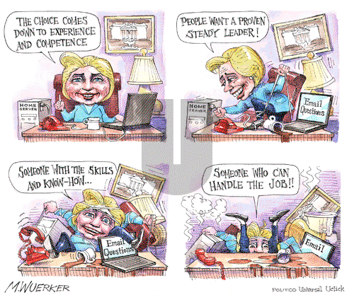 Matt Wuerker on Saturday August 13, 2016 Comic Strip
