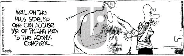 The Buckets on Friday August 4, 2000 Comic Strip
