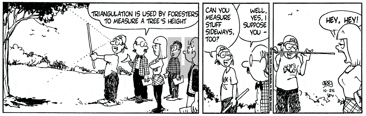 Luann - Wednesday October 25, 1995 Comic Strip