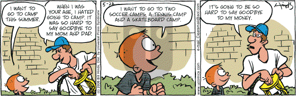 Cleats - Monday May 22, 2006 Comic Strip