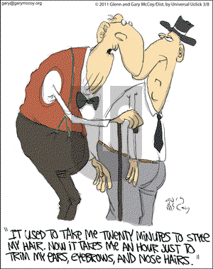 The Flying McCoys on Tuesday March 8, 2011 Comic Strip