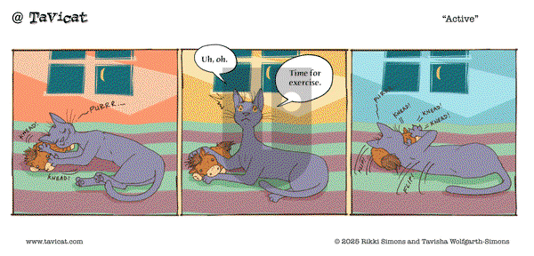 @Tavicat on Wednesday February 12, 2025 Comic Strip