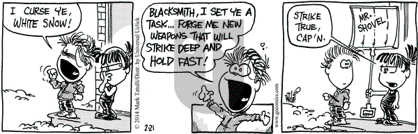 Heart of the City on Friday February 21, 2014 Comic Strip