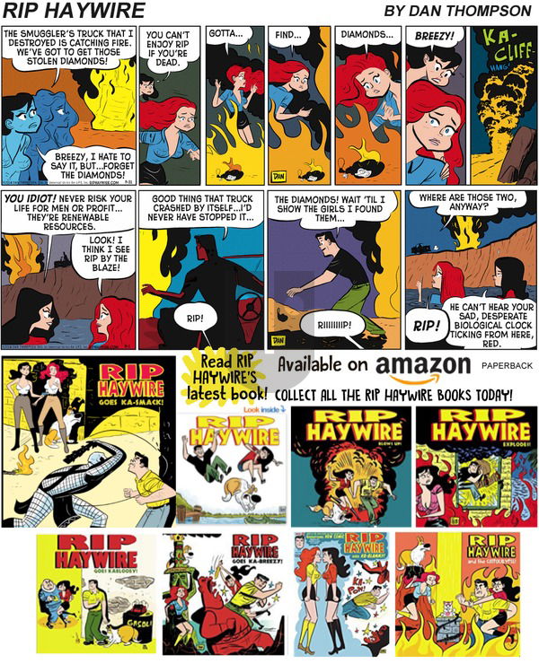 Rip Haywire on Sunday July 21, 2019 Comic Strip