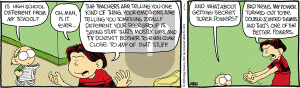 The Buckets on Friday February 6, 2015 Comic Strip