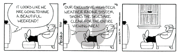 The Born Loser on Monday September 22, 2003 Comic Strip
