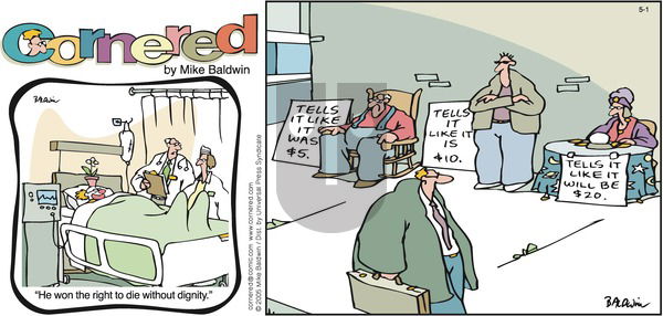 Cornered on Sunday May 1, 2005 Comic Strip
