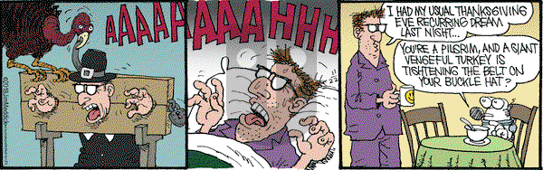 Monty on Thursday November 22, 2018 Comic Strip